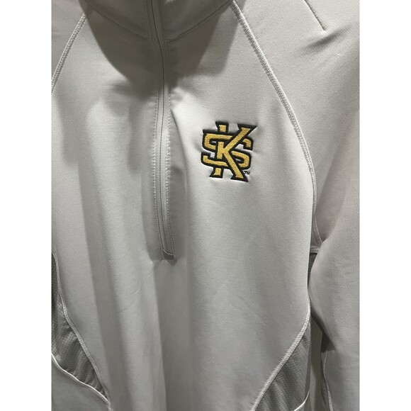 Kennesaw State Under Armour Jacket Mens XL Quarter Zip Pullover - Picture 2 of 5